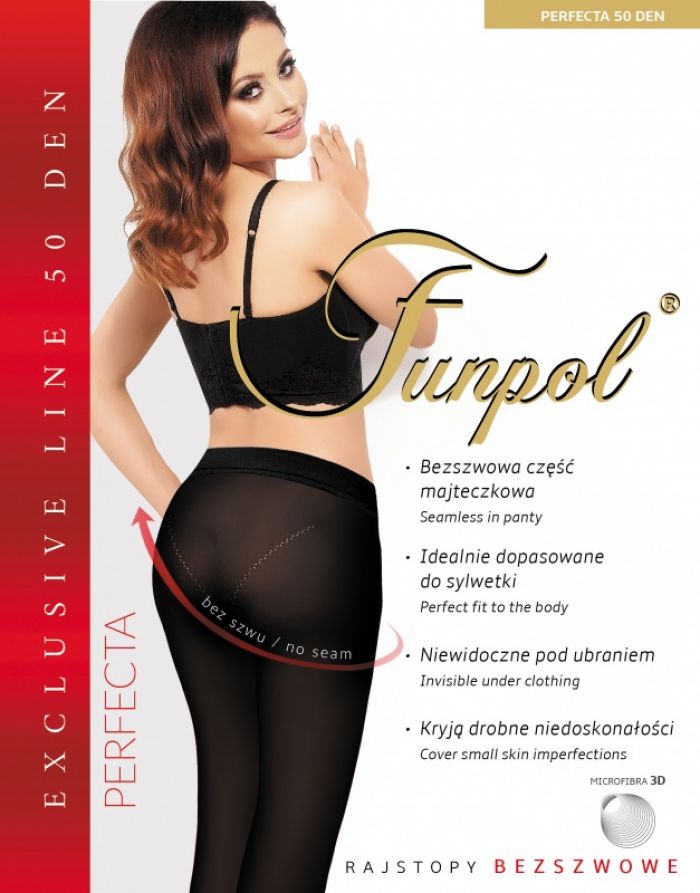 Funpol Rajstopy-perfeta-50-den-bezszwowe-no-seam  Classic Thick Pantyhose 2017 | Pantyhose Library